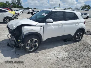 2024 Hyundai Venue SEL with VIN KMHRC8A37RU286811, listed as a Copart auction lot 60373265 with 23,337 mi miles and Non repairable. Bid and sale history available at DreamBid. Image 1.