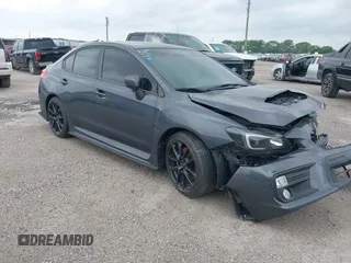 2021 Subaru WRX Premium with VIN JF1VA1C68M9809598, listed as a IAAI auction lot 41742590 with 39,154 mi miles. Bid and sale history available at carsss.com. Image 1.