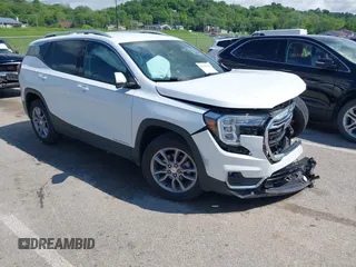 2022 GMC Terrain SLT with VIN 3GKALPEV7NL220288, listed as a IAAI auction lot 42214326 with Not provided miles and . Bid and sale history available at DreamBid. Image 1.