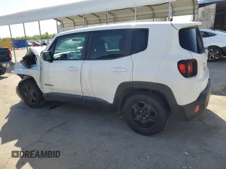2018 Jeep Renegade Sport with VIN ZACCJAAB8JPG70147, listed as a Copart auction lot 52052215 with 60,821 mi miles and Salvage title. Bid and sale history available at DreamBid. Image 2.