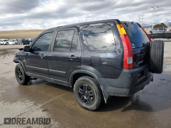 2002 Honda CR-V EX with VIN JHLRD78822C005459, listed as a Copart auction lot 47637385 with 279,741 mi miles and Salvage Title. Bid and sale history available at carsss.com. Image 2.