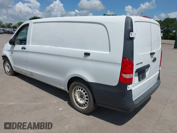 2019 Mercedes-Benz Metris Cargo with VIN WD3PG3EA3K3533680, listed as a IAAI auction lot 42082740 with 281,440 mi miles and . Bid and sale history available at DreamBid. Image 3.