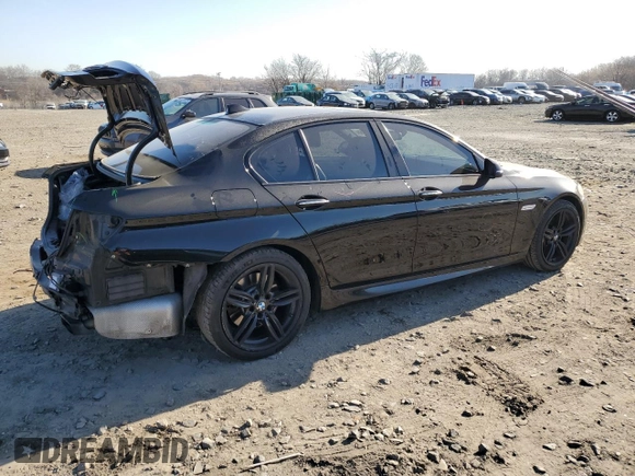 2016 BMW 5 Series 550i xDrive z VIN WBAKP9C54GD980929, wystawiony jako Copart lot #49449355 z przebiegiem 186 549 mil mil oraz Szkoda całkowita • Salvage title. Historia ofert i sprzedaży dostępna na DreamBid. Obrazek 3.