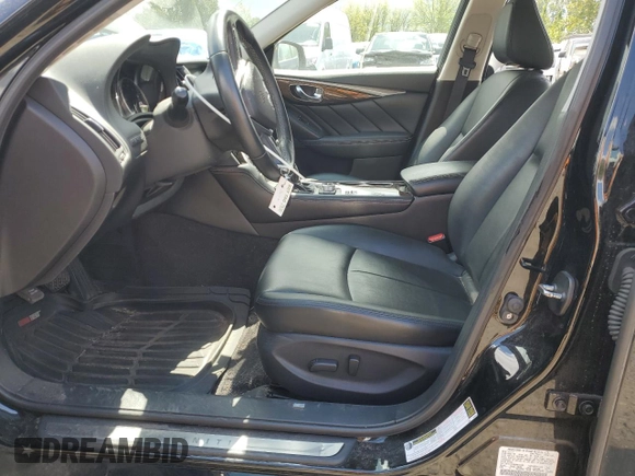 2018 Infiniti Q50 Luxe z VIN JN1EV7AR4JM440636, wystawiony jako Copart lot #57833505 z przebiegiem 112 754 mil mil oraz Czysty tytuł • Clean title. Historia ofert i sprzedaży dostępna na DreamBid. Obrazek 7.