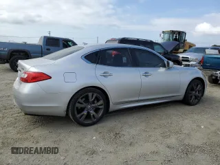 2011 Infiniti M37 with VIN JN1BY1AP7BM321003, listed as a Copart auction lot 71838584 with 138,823 mi miles and Salvage Title. Bid and sale history available at carsss.com. Image 3.