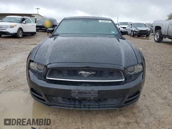 2014 Ford Mustang V6 with VIN 1ZVBP8AM1E5233106, listed as a Copart auction lot 50583645 with 130,482 mi miles and Salvage Title. Bid and sale history available at carsss.com. Image 5.