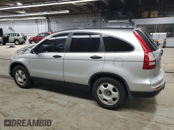 2011 Honda CR-V LX with VIN 5J6RE4H34BL013036, listed as a Copart auction lot 52329995 with 102,540 mi miles and Salvage Title. Bid and sale history available at carsss.com. Image 2.