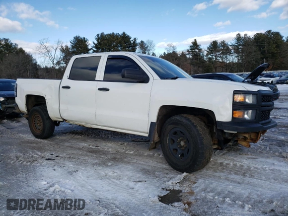 2014 Chevrolet Silverado 1500 Work Truck with VIN 3GCUKPEH8EG322312, listed as a Copart auction lot 44234905 with 155,987 mi miles and Clean Title. Bid and sale history available at DreamBid. Image 4.