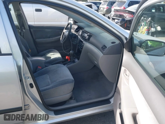 2007 Toyota Corolla CE with VIN JTDBR32E270122622, listed as a IAAI auction lot 41958472 with 299,999 mi miles and . Bid and sale history available at DreamBid. Image 5.