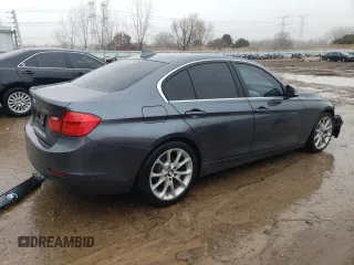 2015 BMW 3 Series 320i with VIN WBA3B1G56FNT64589, listed as a Copart auction lot 43250165 with 94,962 mi miles and Salvage Title. Bid and sale history available at carsss.com. Image 3.
