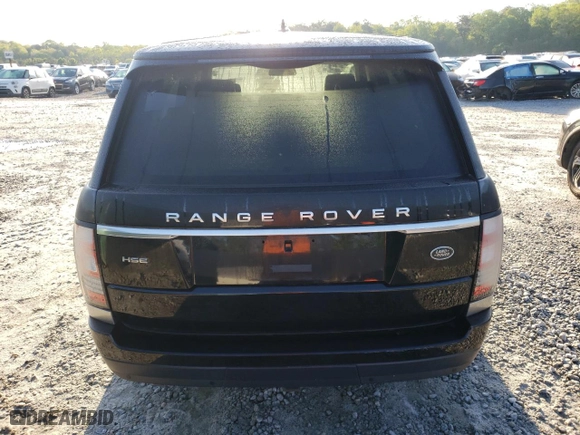 2016 Land Rover Range Rover HSE with VIN SALGS2VF0GA255732, listed as a Copart auction lot 52255735 with 98,724 mi miles and Clean Title. Bid and sale history available at carsss.com. Image 6.