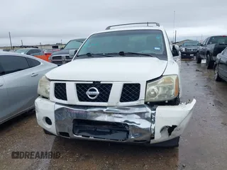2007 Nissan Armada SE z VIN 5N1BA08AX7N707537, wystawiony jako IAAI lot #41563441 z przebiegiem 297 927 mil mil oraz . Historia ofert i sprzedaży dostępna na DreamBid. Obrazek 6.
