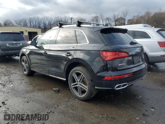 2018 Audi SQ5 Premium Plus with VIN WA1A4AFYXJ2129195, listed as a Copart auction lot 79537713 with 110,784 mi miles and . Bid and sale history available at DreamBid. Image 2.