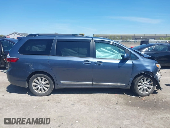 2017 Toyota Sienna with VIN 5TDDZ3DC4HS178239, listed as a IAAI auction lot 42130645 with 140,987 mi miles and . Bid and sale history available at DreamBid. Image 14.