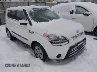 2012 Kia Soul with VIN KNDJT2A51C7400114, listed as a IAAI auction lot 41304983 with 126,666 mi miles. Bid and sale history available at carsss.com. Image 1.
