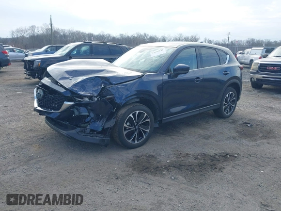2022 Mazda CX-5 2.5 S Premium Package with VIN JM3KFBDM4N1528813, listed as a IAAI auction lot 41695842 with 29,994 mi miles. Bid and sale history available at carsss.com. Image 17.