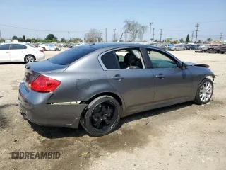 2011 Infiniti G37 Sedan Journey with VIN JN1CV6AP0BM507928, listed as a Copart auction lot 50800205 with 0 mi miles and Salvage Title. Bid and sale history available at carsss.com. Image 3.