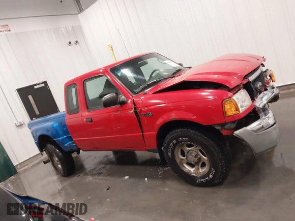 2005 Ford Ranger XLT z VIN 1FTZR45E15PA52471, wystawiony jako IAAI lot #41478665 z przebiegiem Nie podano mil oraz . Historia ofert i sprzedaży dostępna na DreamBid. Obrazek 14.