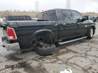 2014 Ram 1500 Longhorn Limited with VIN 1C6RR7PT5ES338521, listed as a Copart auction lot 49802315 with 195,518 mi miles and Salvage title. Bid and sale history available at DreamBid. Image 3.