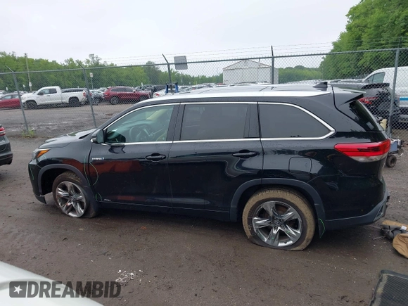 2018 Toyota Highlander Hybrid Limited with VIN 5TDDGRFH1JS050550, listed as a IAAI auction lot 42524426 with 179,408 mi miles and . Bid and sale history available at DreamBid. Image 14.