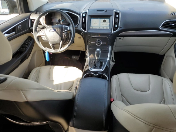 2016 Ford Edge Titanium with VIN 2FMPK3K83GBB12857, listed as a Copart auction lot 49213405 with 127,314 mi miles and Salvage Title. Bid and sale history available at carsss.com. Image 8.