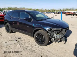 2020 Chevrolet Blazer LT with VIN 3GNKBHRS0LS599105, listed as a Copart auction lot 56298565 with 55,895 mi miles and Clean title. Bid and sale history available at DreamBid. Image 4.