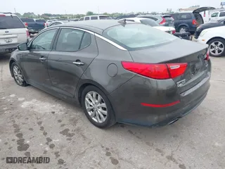 2014 Kia Optima EX with VIN 5XXGN4A78EG297060, listed as a IAAI auction lot 41921581 with 178,381 mi miles. Bid and sale history available at carsss.com. Image 3.