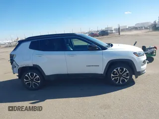 2023 Jeep Compass Limited with VIN 3C4NJDCN8PT567278, listed as a IAAI auction lot 41480224 with 44,311 mi miles and . Bid and sale history available at carsss.com. Image 13.