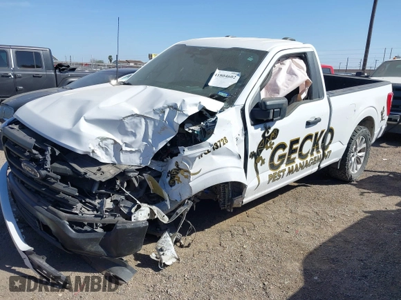 2023 Ford F-150 XL with VIN 1FTMF1C57PKD08603, listed as a IAAI auction lot 41804602 with Not provided miles and . Bid and sale history available at DreamBid. Image 17.