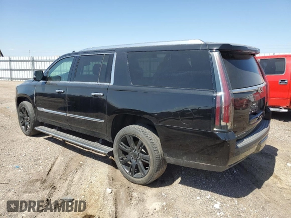 2015 Cadillac Escalade ESV Premium z VIN 1GYS4TKJ1FR714027, wystawiony jako Copart lot #54830735 z przebiegiem 122 622 mil mil oraz Szkoda całkowita • Salvage title. Historia ofert i sprzedaży dostępna na DreamBid. Obrazek 2.