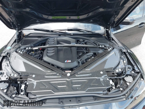 2024 BMW M3 Competition with VIN WBS33AY0XRFS35085, listed as a IAAI auction lot 42353608 with 6,991 mi miles and . Bid and sale history available at DreamBid. Image 10.