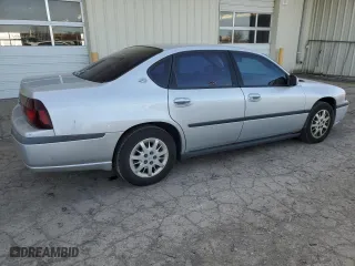 2001 Chevrolet Impala with VIN 2G1WF52E919240260, listed as a Copart auction lot 48202975 with 145,170 mi miles and Salvage Title. Bid and sale history available at carsss.com. Image 3.