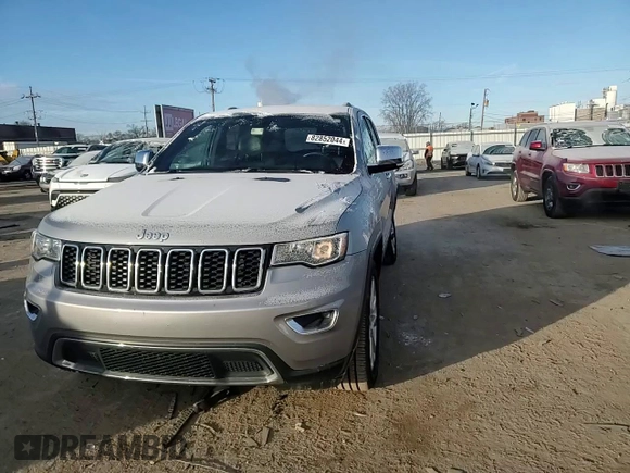 2017 Jeep Grand Cherokee Limited with VIN 1C4RJFBG8HC914248, listed as a Copart auction lot 82852044 with 83,143 mi miles and Salvage Title. Bid and sale history available at carsss.com. Image 12.