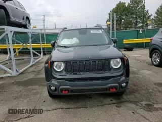 2020 Jeep Renegade Trailhawk z VIN ZACNJBC16LPM03446, wystawiony jako Copart lot #51258785 z przebiegiem 27 683 mil mil oraz Szkoda całkowita • Salvage title. Historia ofert i sprzedaży dostępna na DreamBid. Obrazek 11.