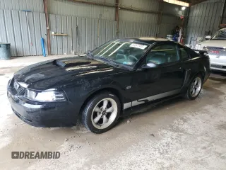 2002 Ford Mustang GT Deluxe with VIN 1FAFP42X82F155649, listed as a Copart auction lot 64041995 with Not provided miles and Salvage title. Bid and sale history available at DreamBid. Image 1.