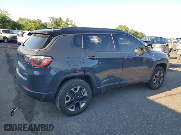2018 Jeep Compass Trailhawk с VIN 3C4NJDDB5JT412005, выставлен на аукционе Copart как лот 65649535 с пробегом 105 912 миль миль и Списание • Salvage title. История ставок и продаж доступна на DreamBid. Изображение 3.