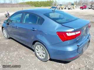 2016 Kia Rio LX with VIN KNADM4A33G6647339, listed as a IAAI auction lot 41964061 with 59,302 mi miles. Bid and sale history available at carsss.com. Image 3.