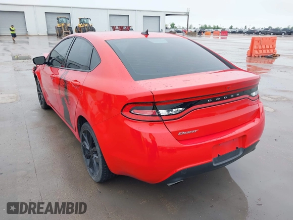 2016 Dodge Dart SXT with VIN 1C3CDFBB3GD732763, listed as a IAAI auction lot 41964873 with 139,815 mi miles. Bid and sale history available at carsss.com. Image 3.