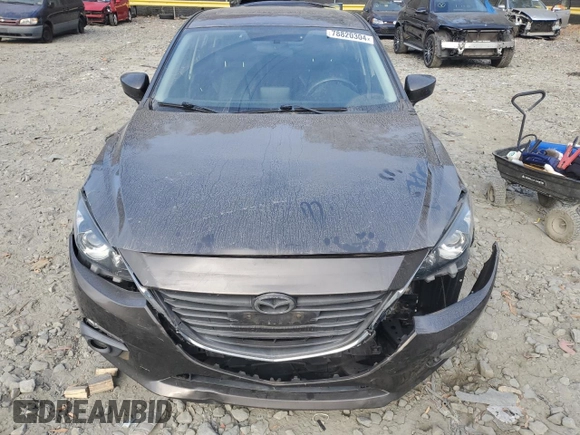 2015 Mazda 3 i Grand Touring with VIN 3MZBM1W77FM126740, listed as a Copart auction lot 78820304 with 94,453 mi miles and Salvage Title. Bid and sale history available at DreamBid. Image 5.