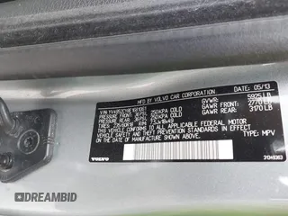2014 Volvo XC90 z VIN YV4952CY8E1681061, wystawiony jako IAAI lot #42271623 z przebiegiem 134 456 mil mil oraz . Historia ofert i sprzedaży dostępna na DreamBid. Obrazek 9.