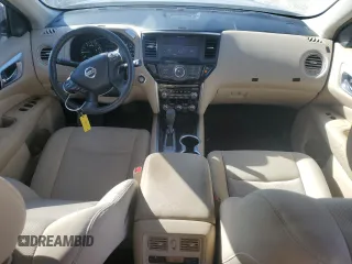 2017 Nissan Pathfinder Platinum with VIN 5N1DR2MN5HC641403, listed as a Copart auction lot 41779925 with 64,242 mi miles and Salvage Title. Bid and sale history available at carsss.com. Image 8.