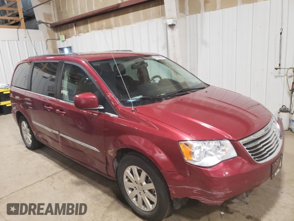 2015 Chrysler Town & Country Touring with VIN 2C4RC1BG4FR707311, listed as a Copart auction lot 67209824 with 95,492 mi miles and Clean Title. Bid and sale history available at carsss.com. Image 4.
