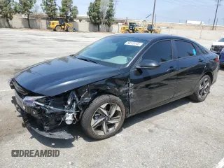 2023 Hyundai Elantra SEL z VIN KMHLS4AG4PU428372, wystawiony jako Copart lot #58519145 z przebiegiem 27 051 mil mil oraz Szkoda całkowita • Salvage title. Historia ofert i sprzedaży dostępna na DreamBid. Obrazek 1.
