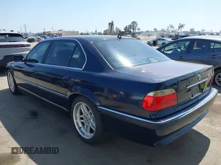 2001 BMW 7 Series 740iL with VIN WBAGH83451DP33964, listed as a IAAI auction lot 42223541 with 192,111 mi miles and . Bid and sale history available at DreamBid. Image 3.