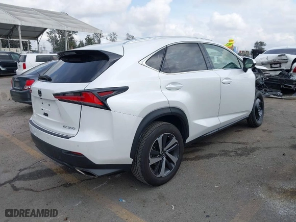 2020 Lexus NX with VIN JTJDARBZ6L5001950, listed as a IAAI auction lot 41932310 with 30,757 mi miles. Bid and sale history available at carsss.com. Image 4.