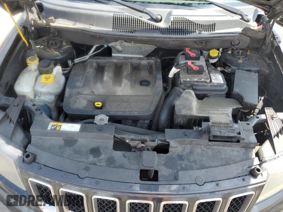 2015 Jeep Compass Sport with VIN 1C4NJDBB5FD130589, listed as a Copart auction lot 55213215 with 190,294 mi miles and Clean Title. Bid and sale history available at carsss.com. Image 12.