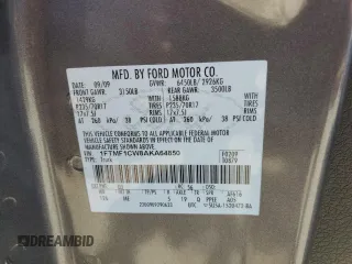 2010 Ford F-150 XL с VIN 1FTMF1CW8AKA64850, выставлен на аукционе Copart как лот 56169285 с пробегом 183 157 миль миль и Списание • Salvage title. История ставок и продаж доступна на DreamBid. Изображение 12.