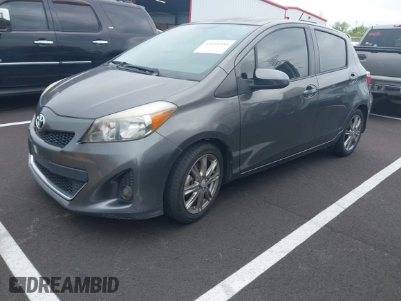 2014 Toyota Yaris L with VIN JTDKTUD38ED594008, listed as a IAAI auction lot 42114950 with 167,597 mi miles and . Bid and sale history available at DreamBid. Image 2.