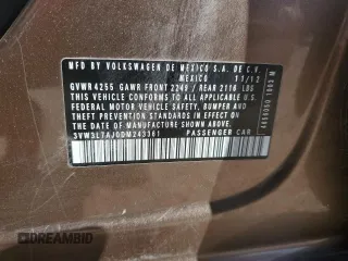 2013 Volkswagen Jetta TDI w/Premium with VIN 3VW3L7AJ0DM243361, listed as a Copart auction lot 76076604 with 226,137 mi miles and Salvage title. Bid and sale history available at DreamBid. Image 14.