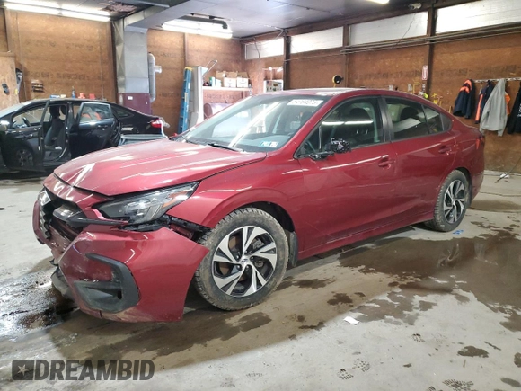 2023 Subaru Legacy Premium with VIN 4S3BWAF67P3012633, listed as a Copart auction lot 54764075 with 30,035 mi miles and Salvage title. Bid and sale history available at DreamBid. Image 1.
